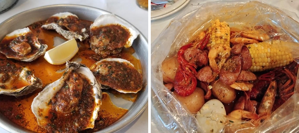 Autumn's Crab Menu