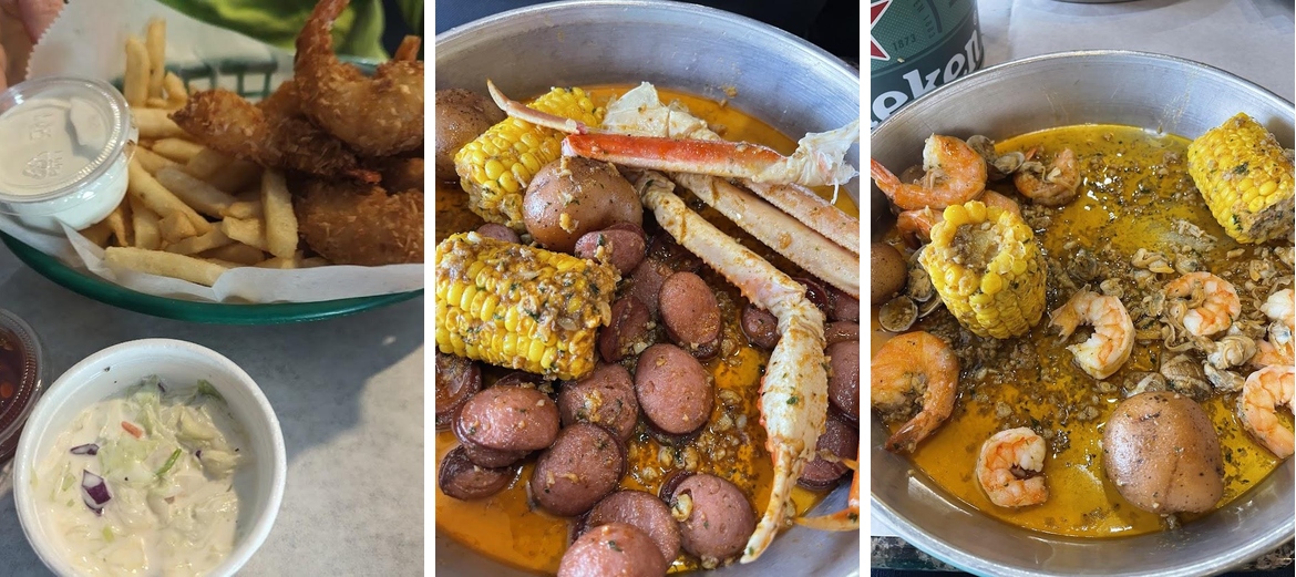 Autumn's Crab Menu